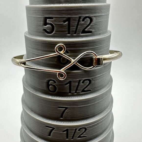 Vintage Stamped Mexico 925 Sterling silver Cuff Bangle Bracelet! - Picture 7 of 11